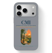 Thumbnail for Champaign/Urbana Airport (CMI) design on gray iPhone 17 Pro MagSafe case