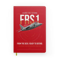 Thumbnail for British Aerospace Sea Harrier FRS.1 design on red notebook