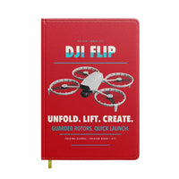 Thumbnail for DJI Flip design on red notebook