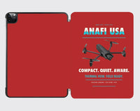 Thumbnail for Parrot ANAFI USA design on red ipad tablet case