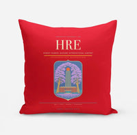 Thumbnail for Robert Gabriel Mugabe International Airport (HRE) design on red pillow