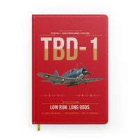 Thumbnail for TBD-1 Devastator design on red notebook