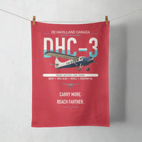 Thumbnail for DHC-3 Otter design on red towel