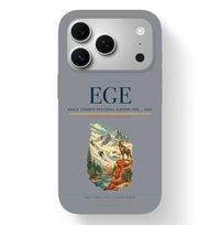 Thumbnail for Vail Airport (EGE) design on gray iPhone 17 Pro MagSafe case