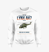 Thumbnail for Westland Lynx AH7 design on white sweatshirt