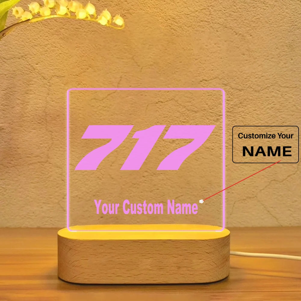 Customisable Boeing 717 Lamp - view 7