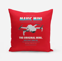 Thumbnail for DJI Mavic Mini design on red pillow