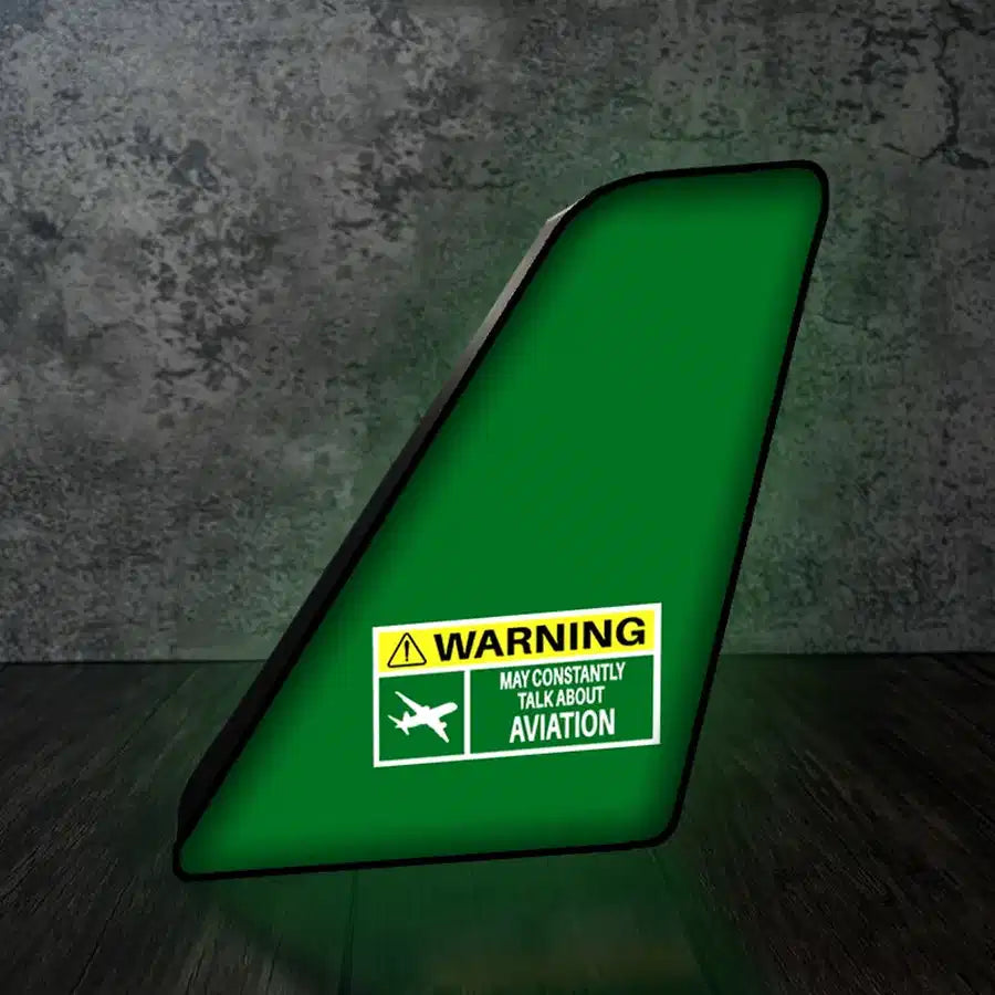 Warning May Constantly Talk About 3D Lamp - view 7