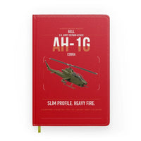 Thumbnail for Bell AH-1G Cobra design on red notebook
