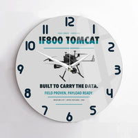 Thumbnail for Inspired Flight IF800 Tomcat design on light gray no frame wall clock