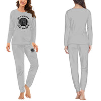 Thumbnail for In Thrust We Trust (Vol 2) women pajamas - Light Gray