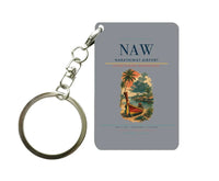 Thumbnail for Narathiwat Airport (NAW) design on gray key chain