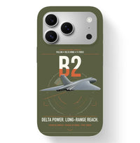 Thumbnail for Avro Vulcan B2 design on green army magsafe iphone case, for iPhone 17 Pro