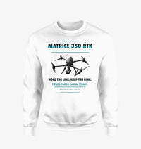 Thumbnail for DJI Matrice 350 RTK design on white sweatshirt