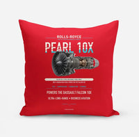 Thumbnail for PEARL 10X design on red pillow
