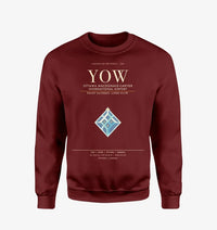 Thumbnail for Ottawa Macdonald-Cartier International Airport YOW Sweatshirt - Wine Red