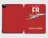 Thumbnail for Gloster Meteor F8 design on red ipad tablet case