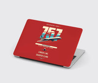 Thumbnail for Boeing 757-300 design on red MacBook case