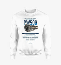 Thumbnail for PW500 design on white sweatshirt