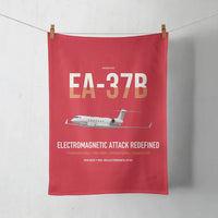 Thumbnail for EA-37B Compass Call design on red towel