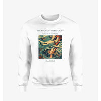Thumbnail for VINTAGE G4206 - The Volcano Overflight - Designed Sweatshirts design on white