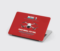 Thumbnail for DJI Mini 3 design on red MacBook case