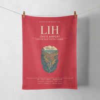 Thumbnail for Līhuʻe Airport (LIH) design on red towel