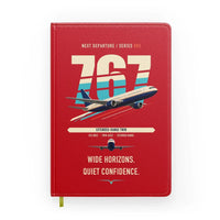 Thumbnail for Boeing 767-300ER design on red notebook