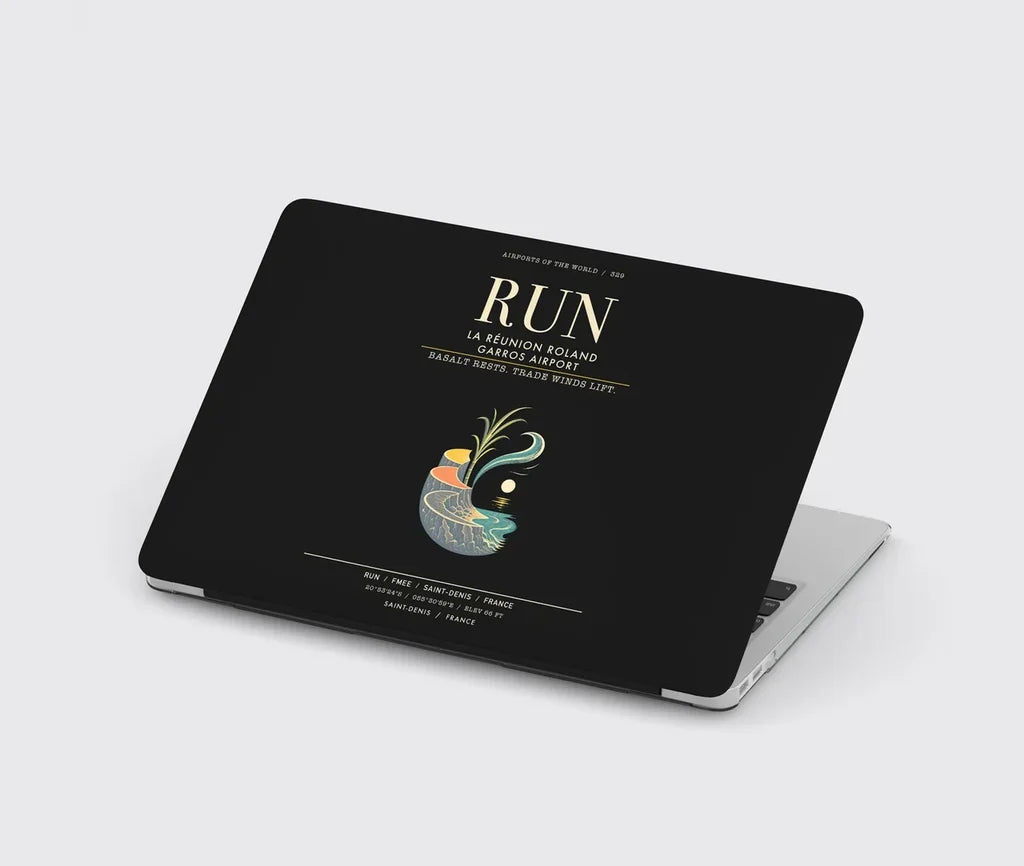 La Reunion Roland Garros Airport RUN  Saint-Denis - Black