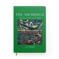 Thumbnail for VINTAGE G4099 - The Air Bridge - Designed Notebooks design on green