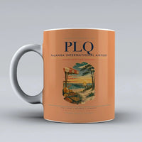 Thumbnail for Palanga International Airport (PLQ) airport code design on orange ceramic mug