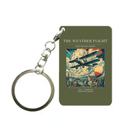 Thumbnail for VINTAGE G4045 - The Weather Flight - Designed Key Chain design on greenarmy