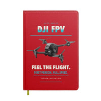 Thumbnail for DJI FPV design on red notebook
