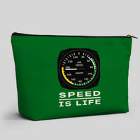 Thumbnail for Speed Is Life Zipper Pouch - view 7