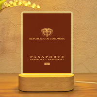 Thumbnail for Colombia Passport Lamp - view 7