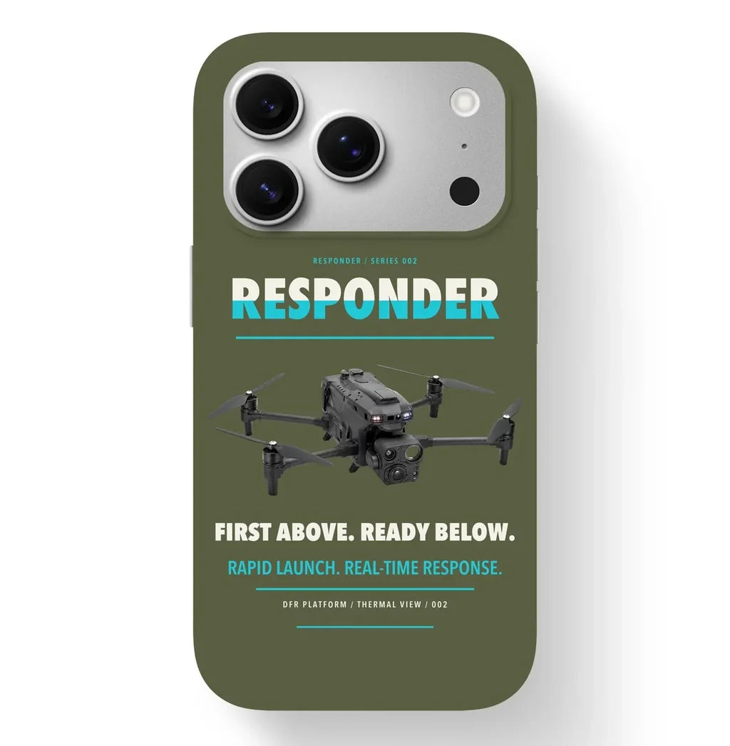 BRINC Responder Case design on green army iphone case