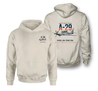 Thumbnail for A-29 SUPER TUCANO design on khaki hoodie