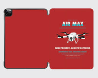 Thumbnail for Percepto Air Max design on red ipad tablet case