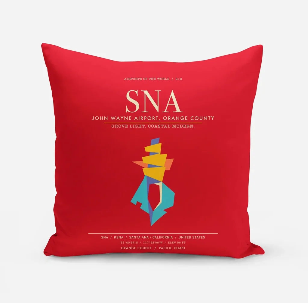 John Wayne Airport Orange County SNA - Red