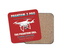 Thumbnail for DJI Phantom 3 Professional design on red 1 piece coaster