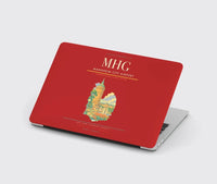 Thumbnail for Mannheim City Airport (MHG) design on red MacBook case
