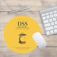 Thumbnail for Blaise Diagne International Airport (DSS) design on yellow round mouse pad