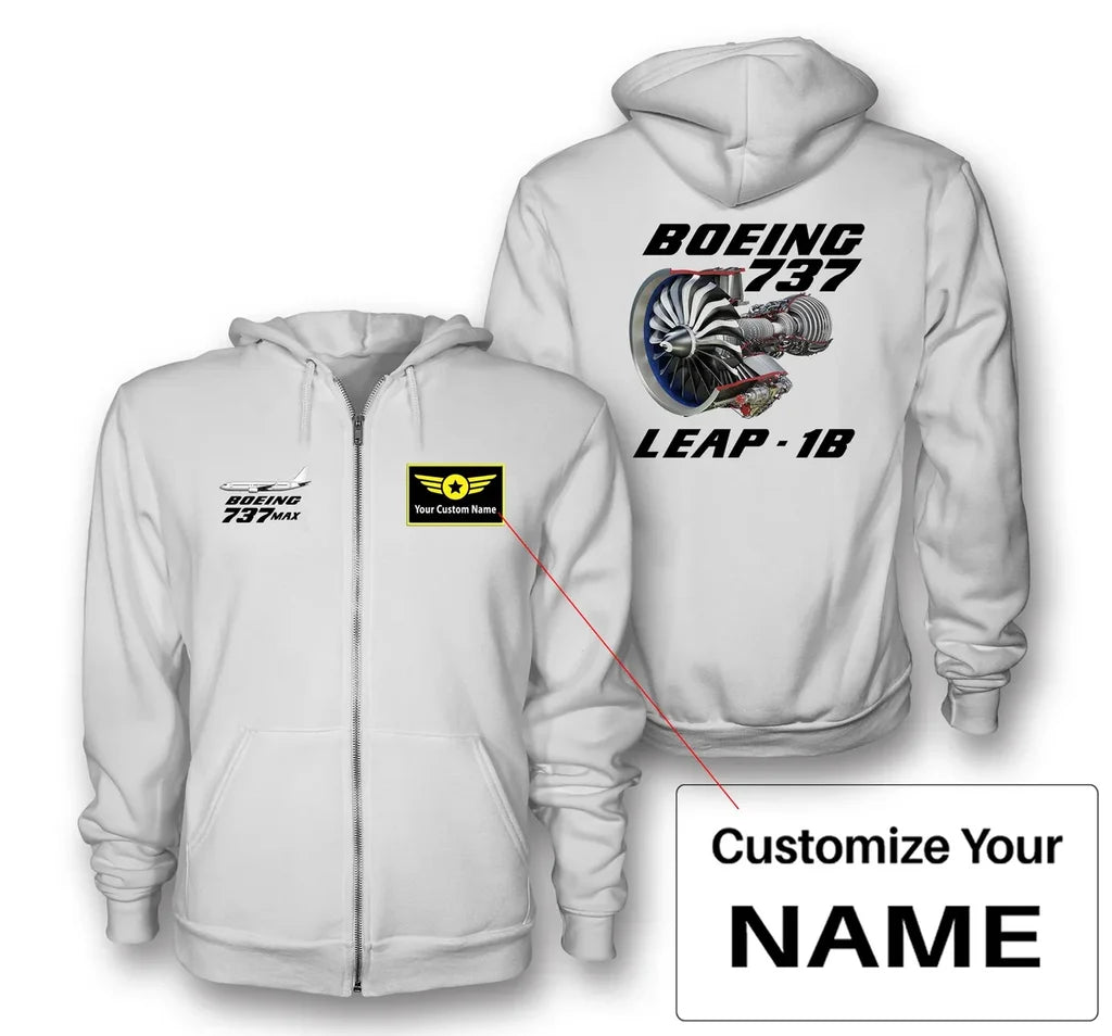 Customisable Boeing 737 Hoodie - view 7