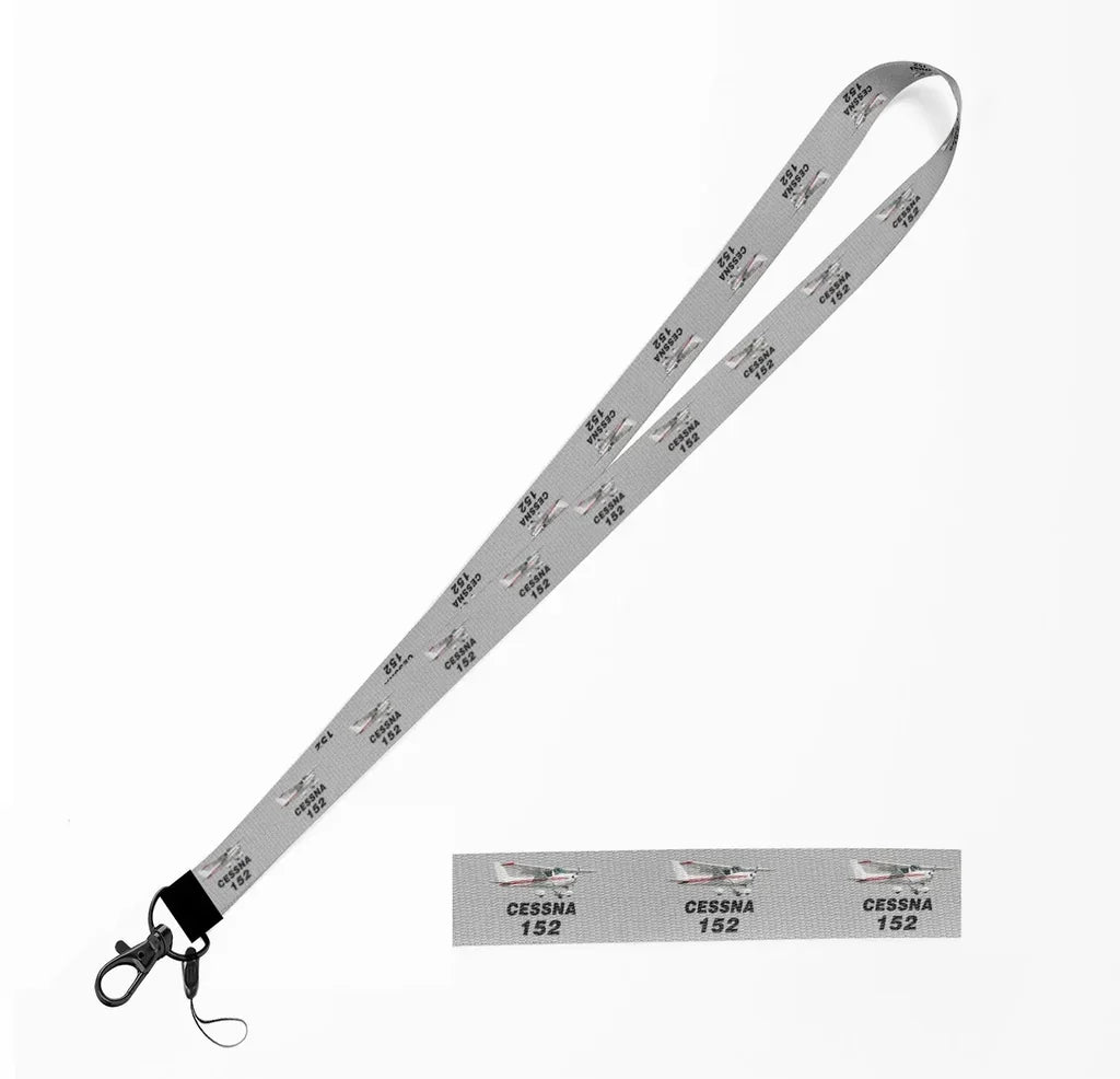 The Cessna 152 lanyard - light gray