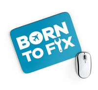 Thumbnail for Born To Fix Airplanes Mouse Pad - view 7