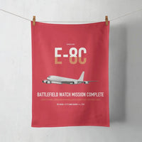 Thumbnail for E-8C Joint STARS design on red towel