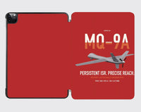 Thumbnail for MQ-9A Reaper design on red ipad tablet case