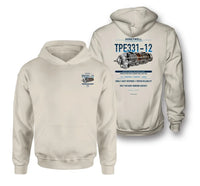 Thumbnail for TPE331-12 design on khaki hoodie