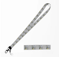 Thumbnail for Airbus A380 & GP7000 Engine lanyard - light gray