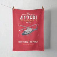 Thumbnail for Bell 412EPI design on red towel